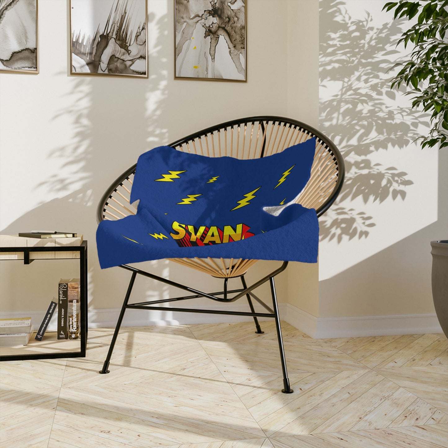 Evan Storm Velveteen Microfiber Blanket