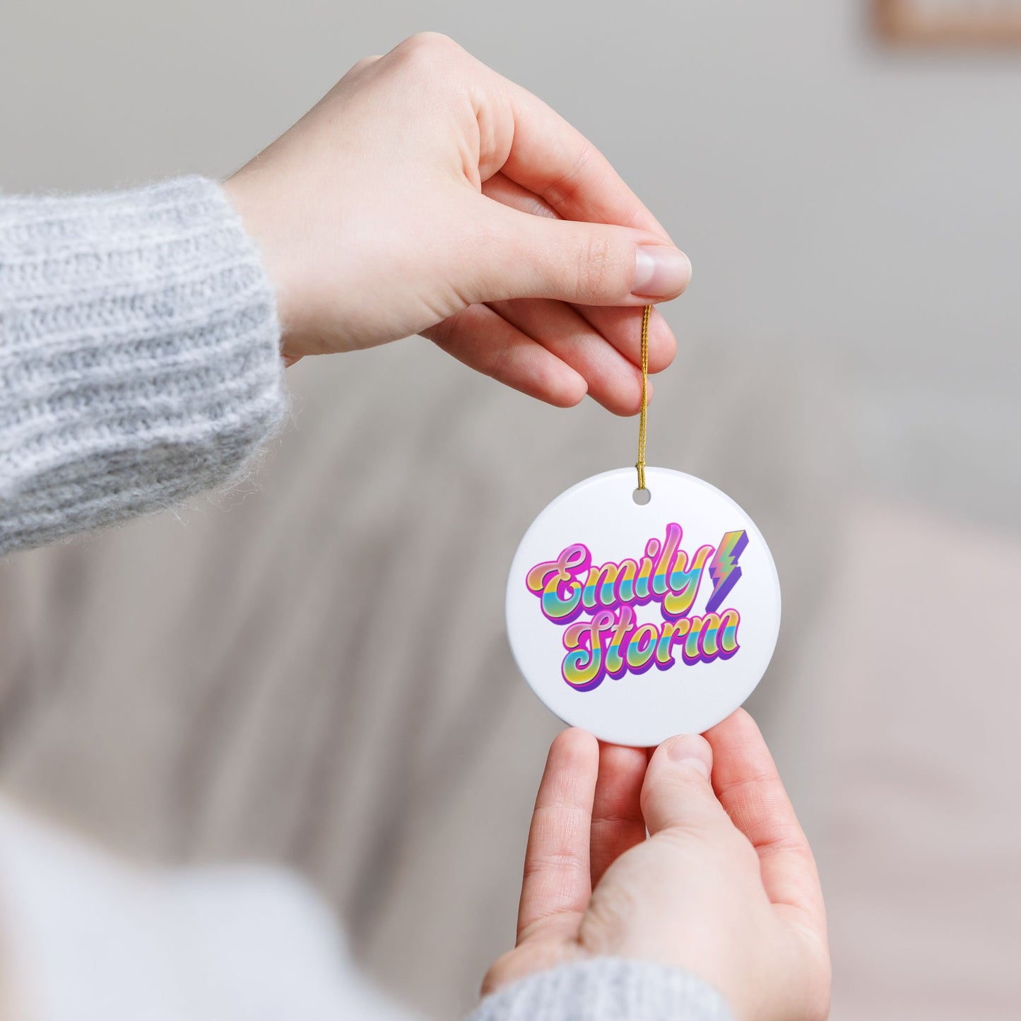 Emily Storm Tree Ornament 2025