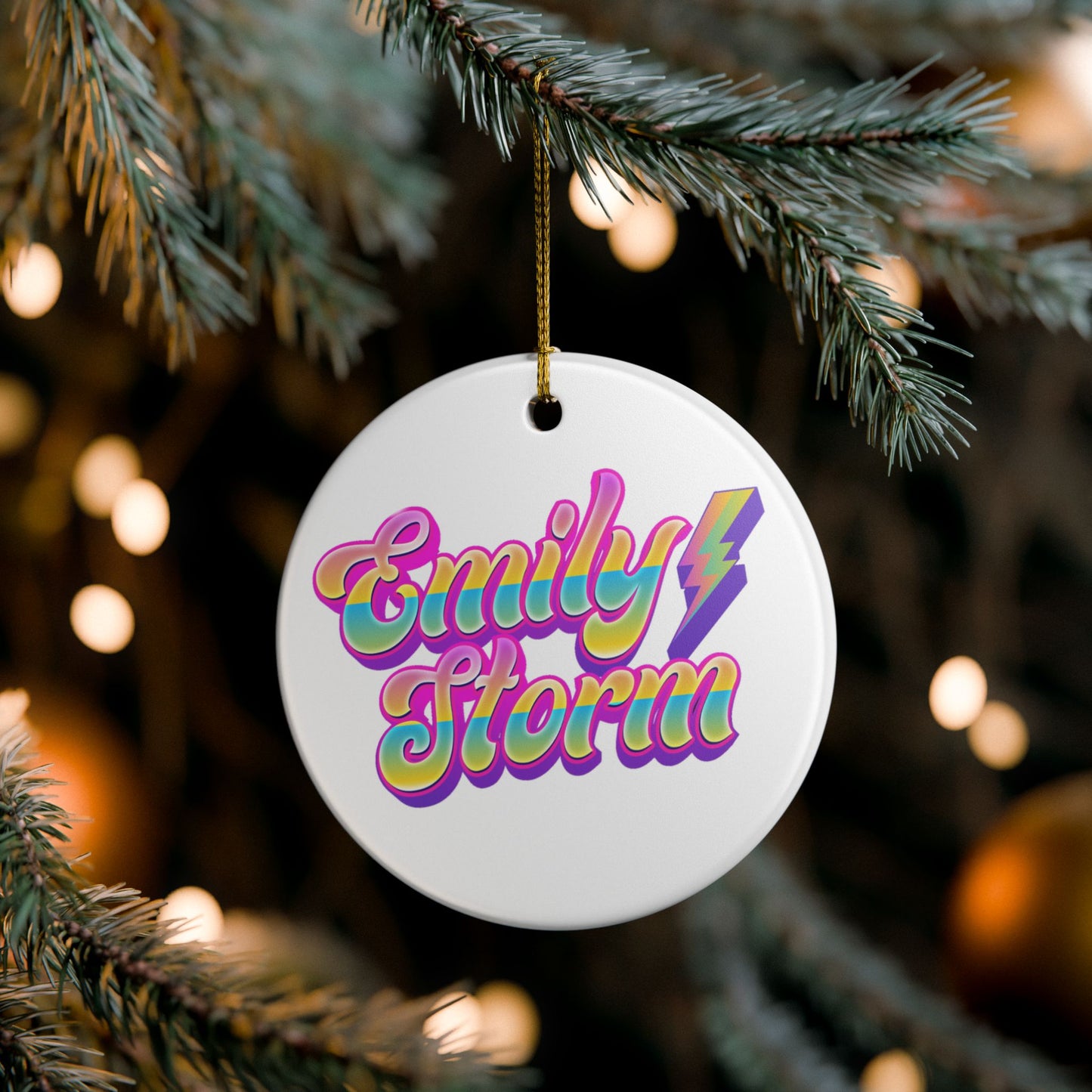 Emily Storm Tree Ornament 2025