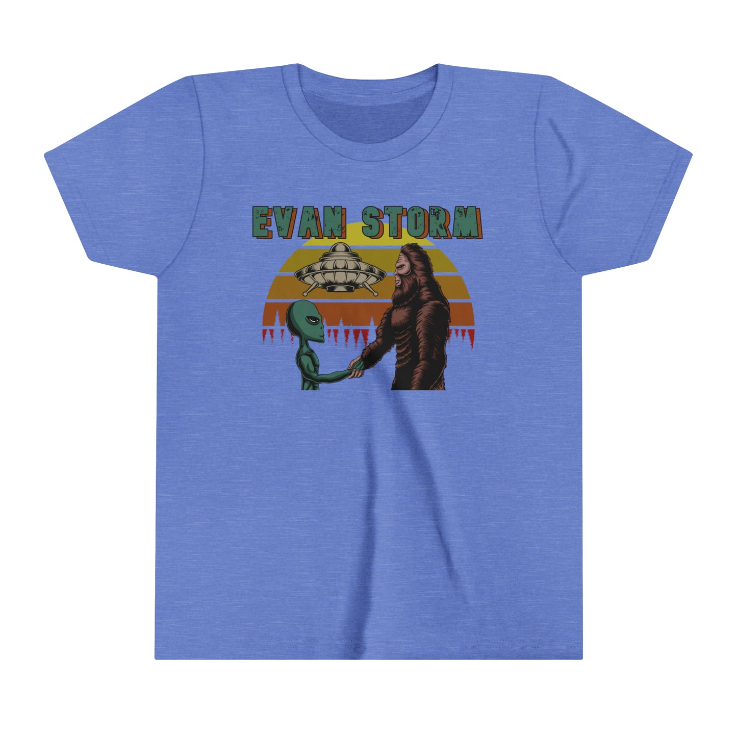 Youth Evan Storm UFO BIGfoot Teamwork Short Sleeve Tee