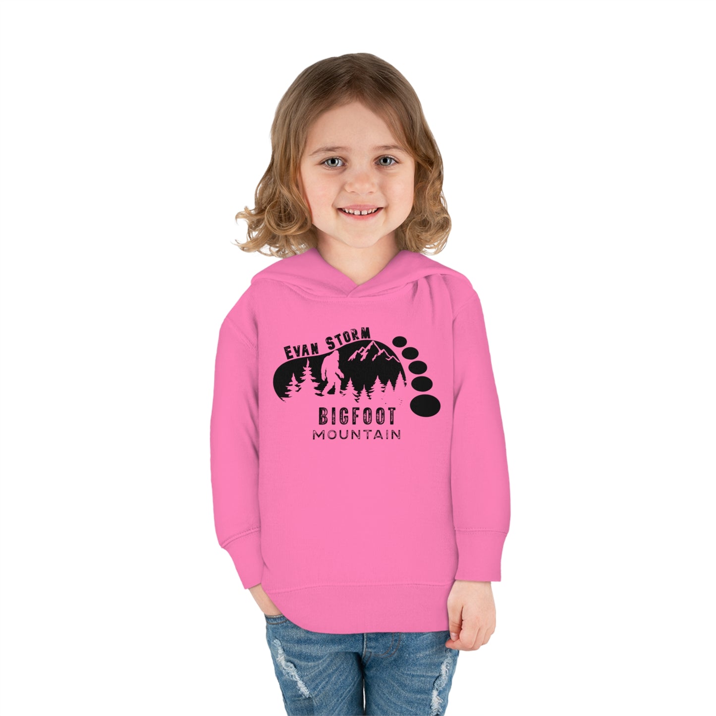 Toddler Bigfoot Mountain Pullover Fleece Hoodie