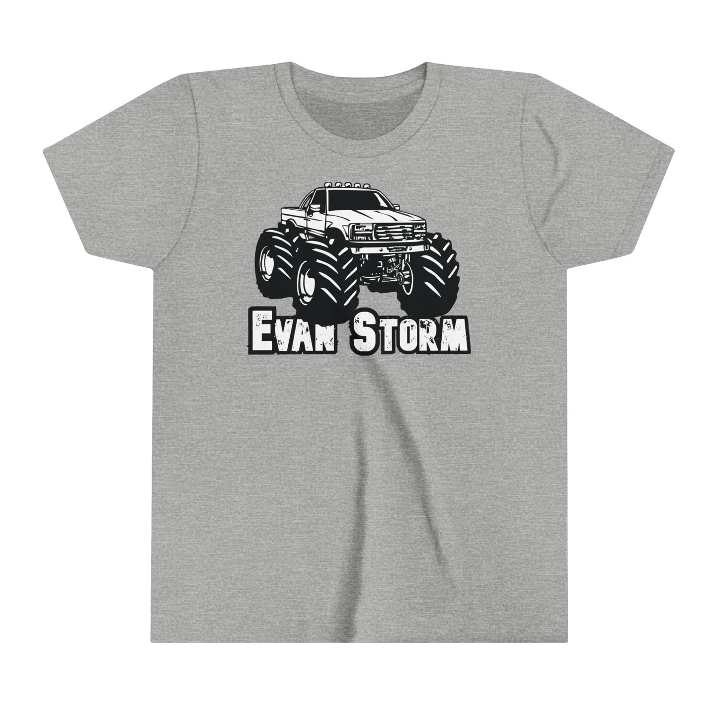 Youth Evan Storm Vintage Monster Truck Short Sleeve Tee