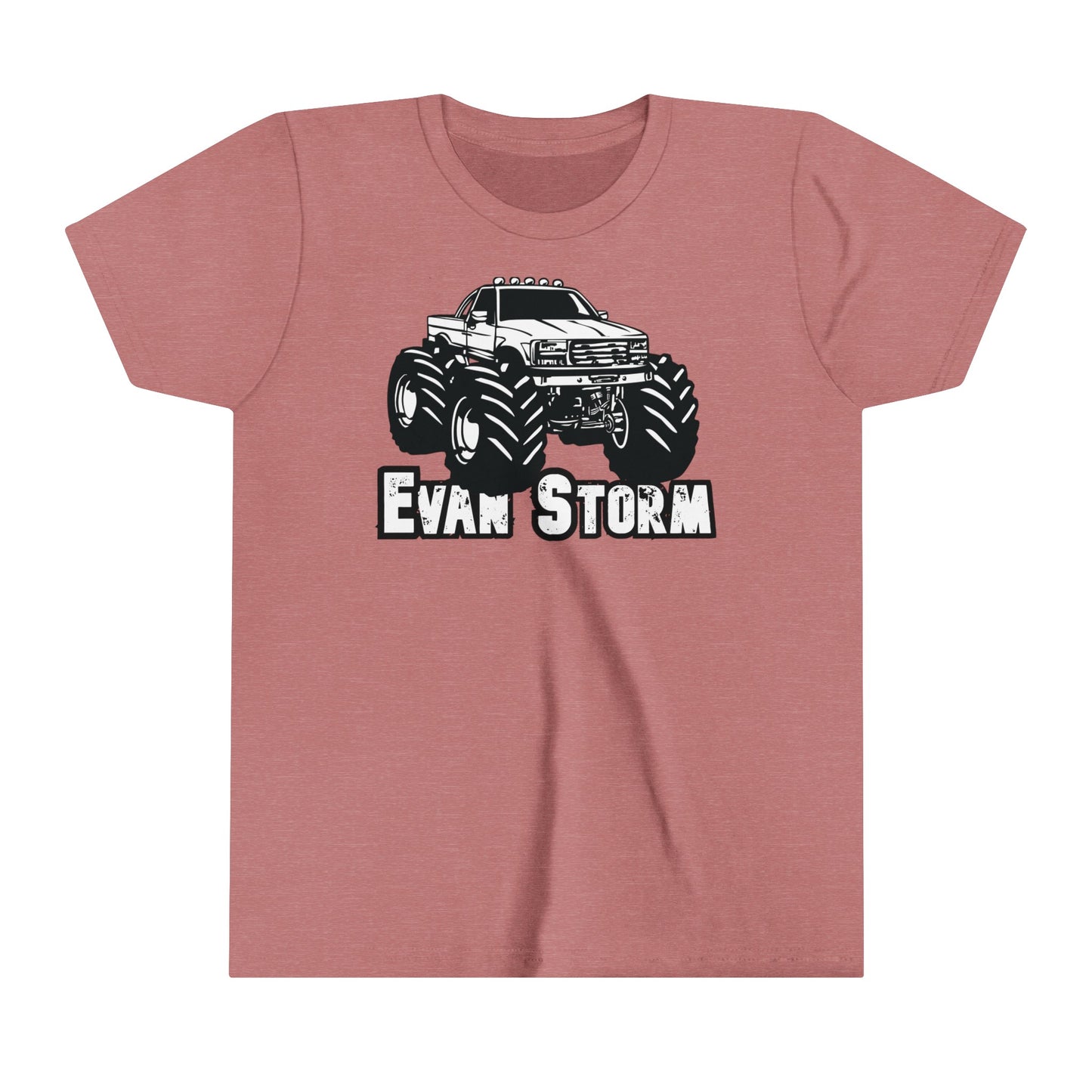 Youth Evan Storm Vintage Monster Truck Short Sleeve Tee