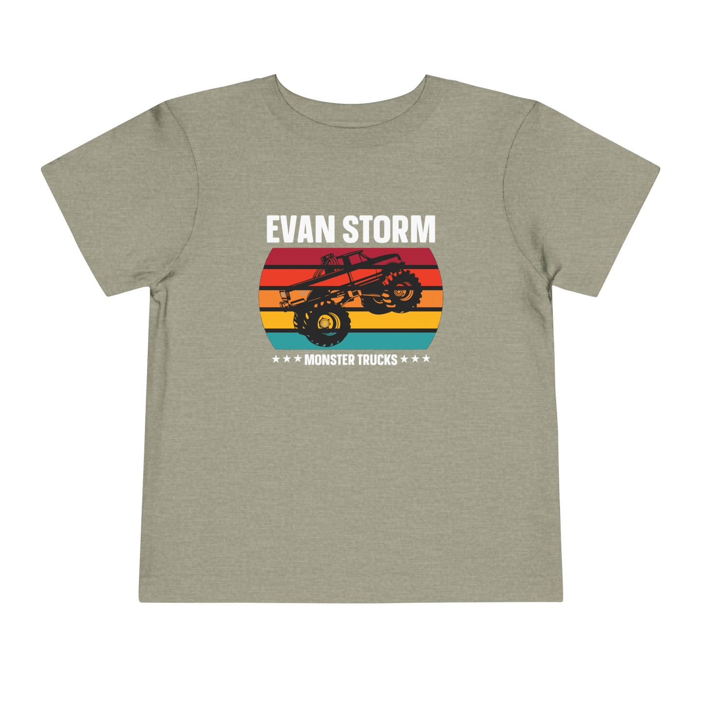 Toddler Evan Storm Sunset Short Sleeve Tee