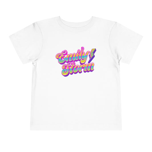 Emily Storm Logo Toddler Short Sleeve Tee