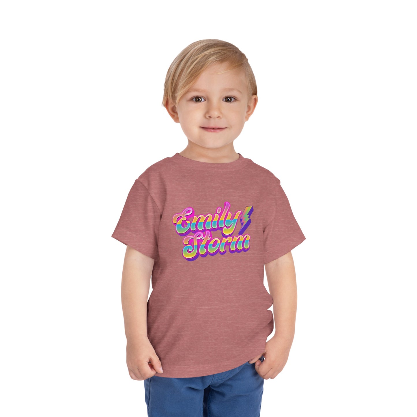 Emily Storm Logo Toddler Short Sleeve Tee