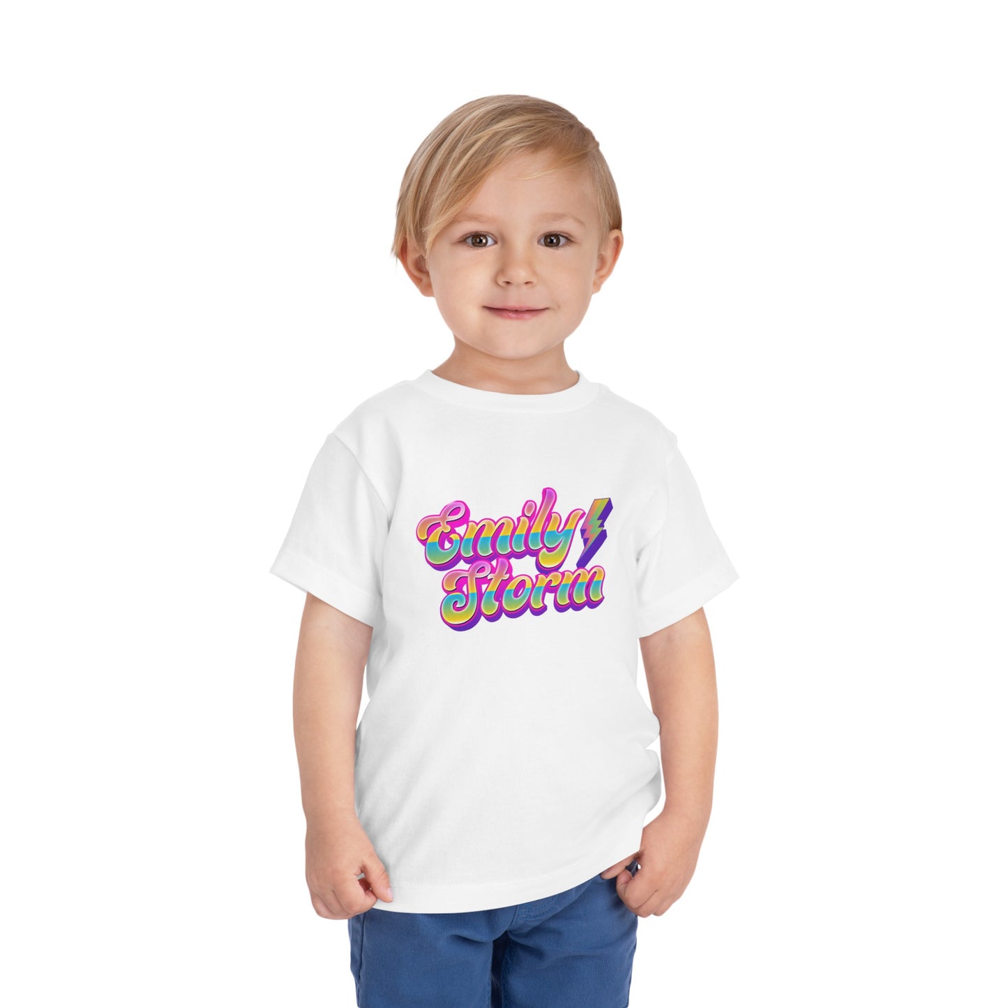 Emily Storm Logo Toddler Short Sleeve Tee