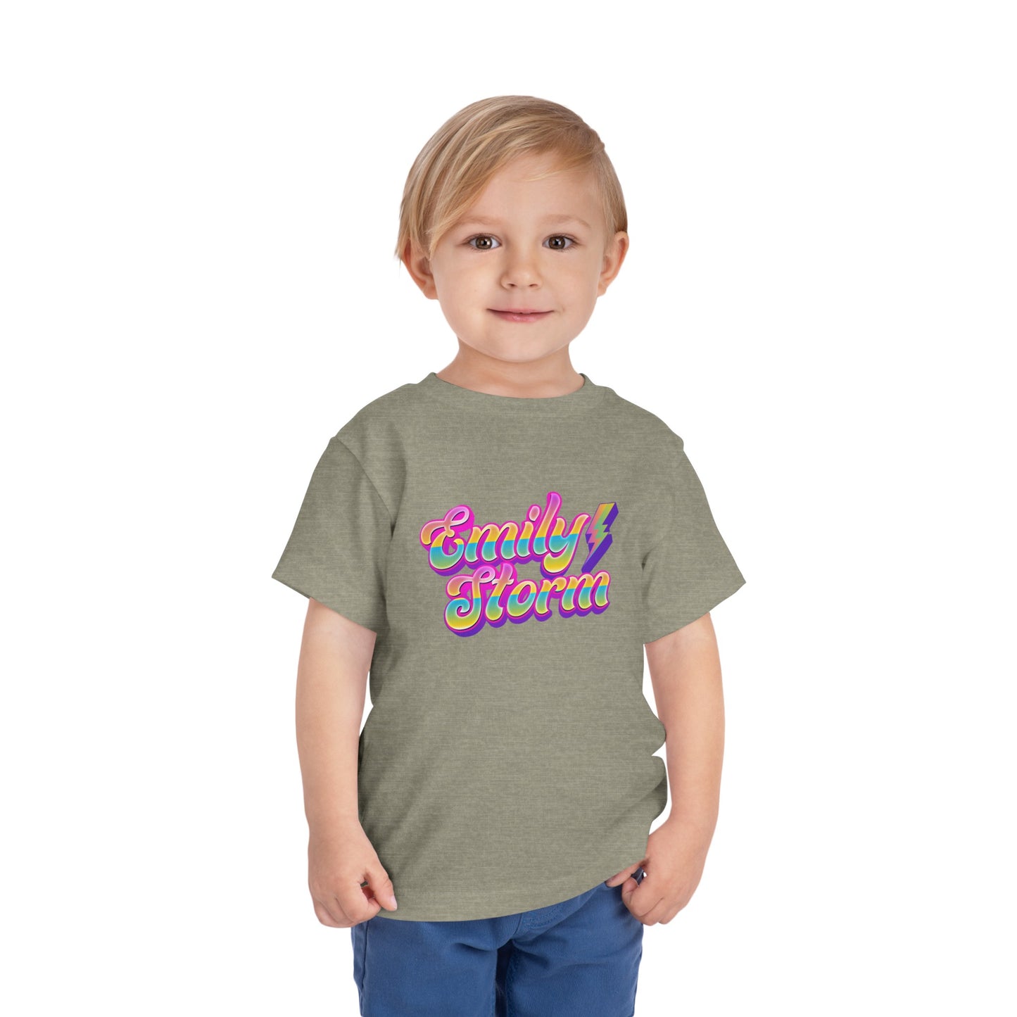 Emily Storm Logo Toddler Short Sleeve Tee