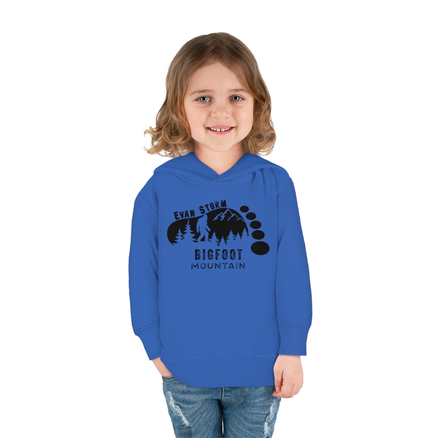 Toddler Bigfoot Mountain Pullover Fleece Hoodie