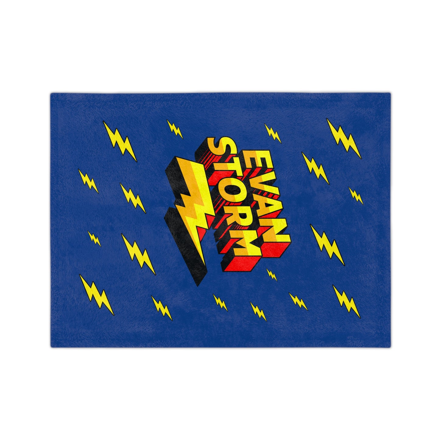 Evan Storm Velveteen Microfiber Blanket