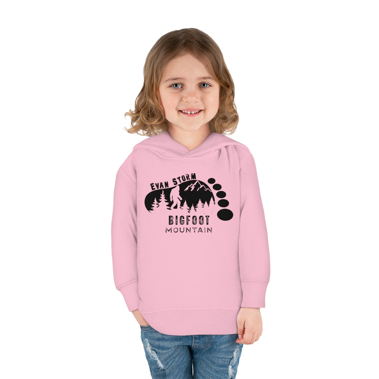 Toddler Bigfoot Mountain Pullover Fleece Hoodie