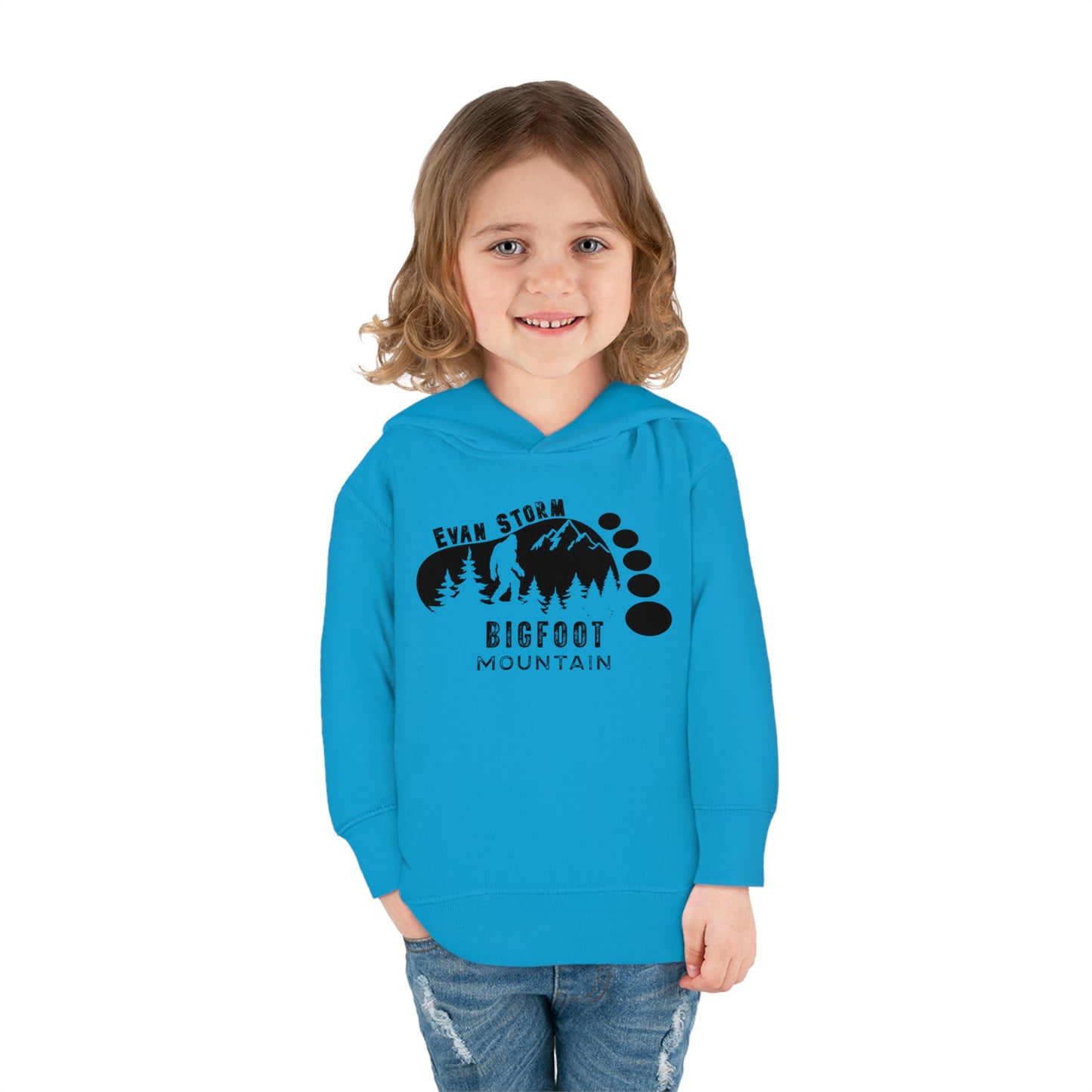 Toddler Bigfoot Mountain Pullover Fleece Hoodie