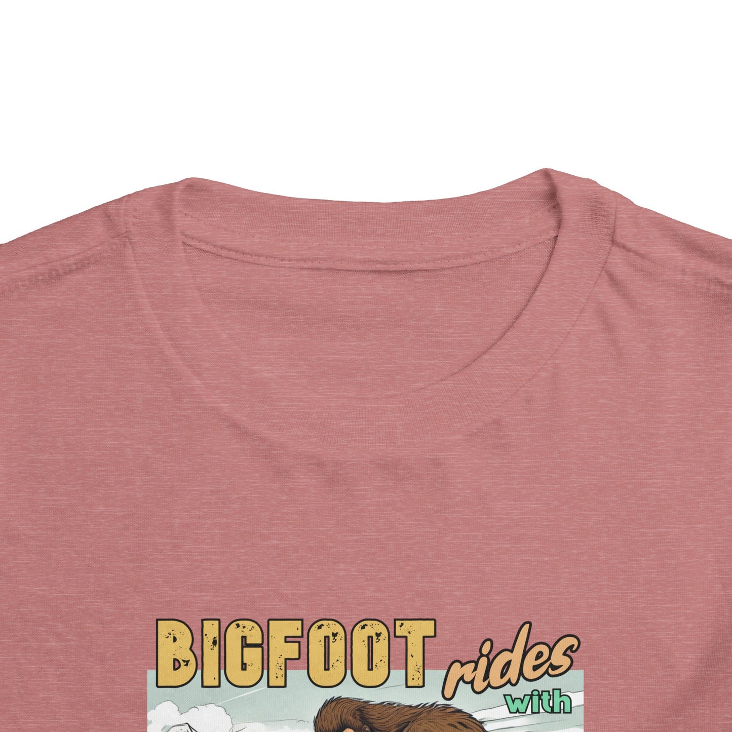 Toddler Short Sleeve Bigfoot Rides with Evan Storm Tee