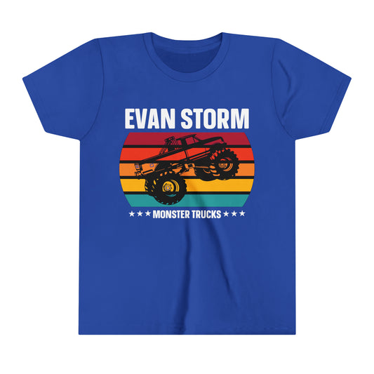 Youth Evan Storm Sunset Short Sleeve Tee