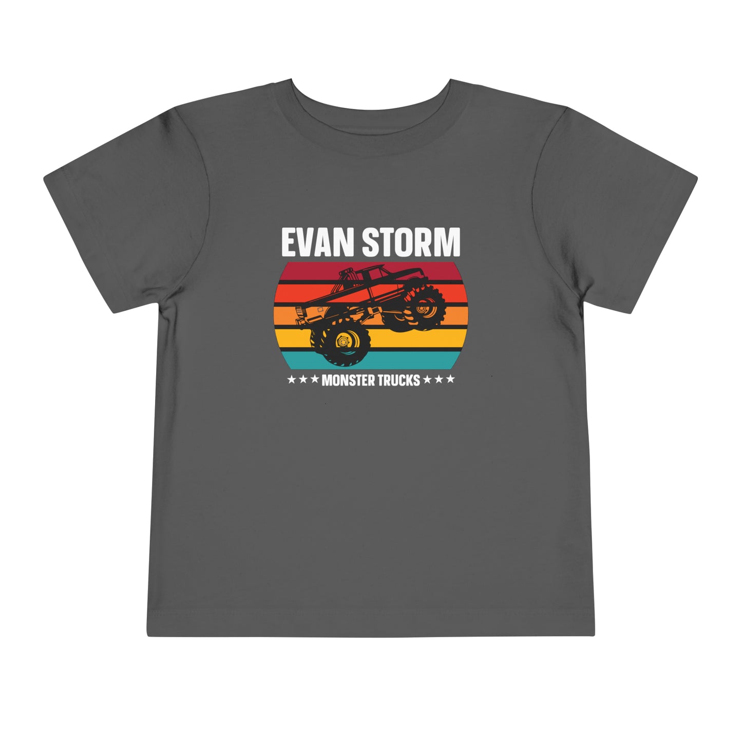 Toddler Evan Storm Sunset Short Sleeve Tee