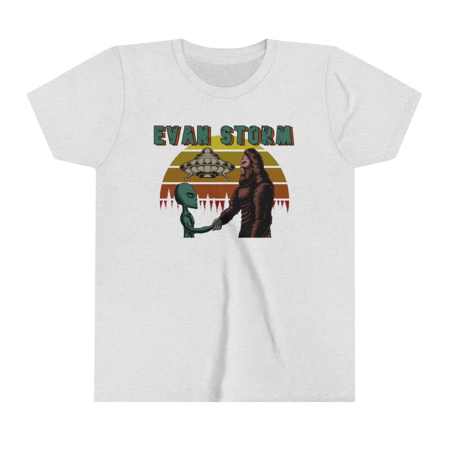 Youth Evan Storm UFO BIGfoot Teamwork Short Sleeve Tee