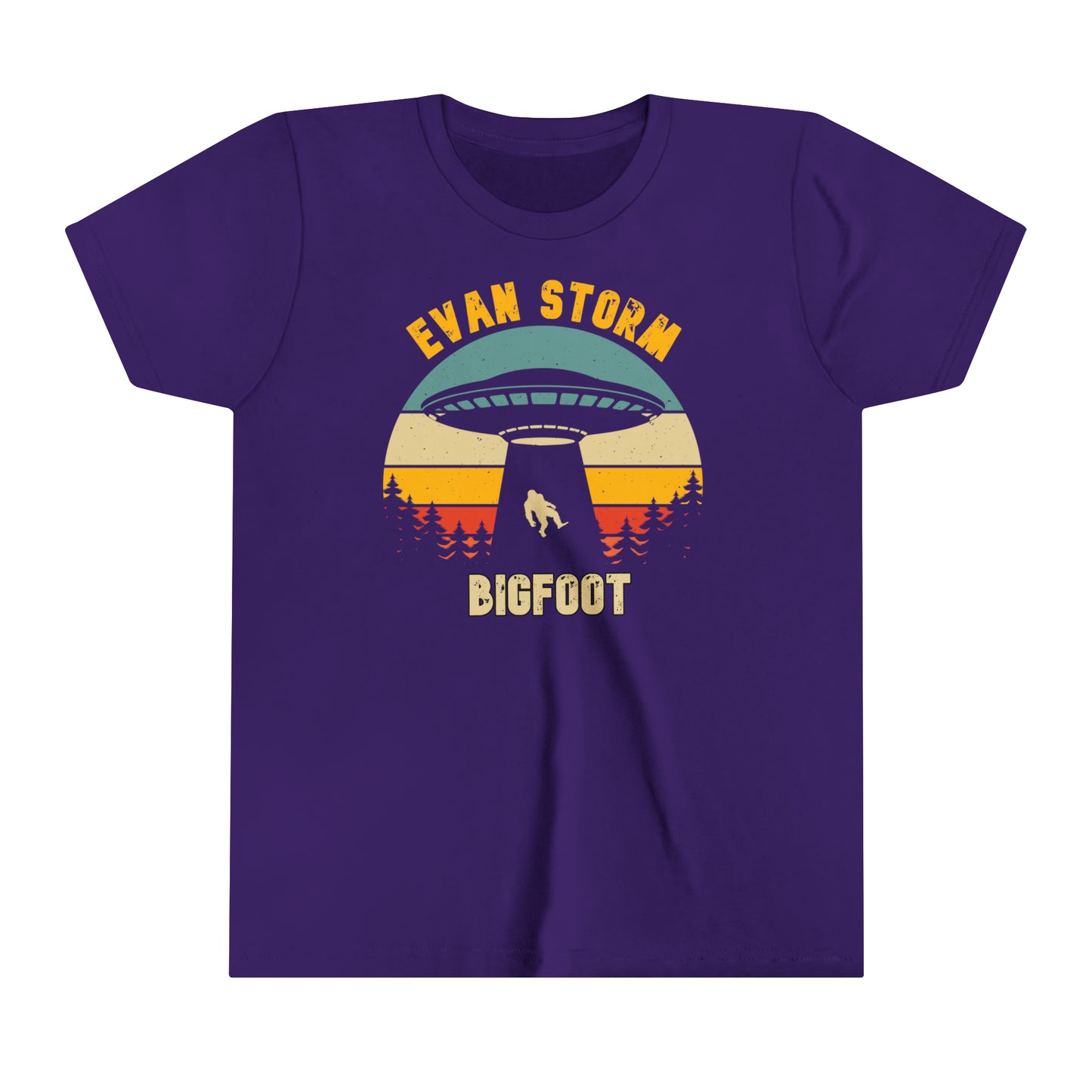 Youth Bigfoot UFO Short Sleeve Tee