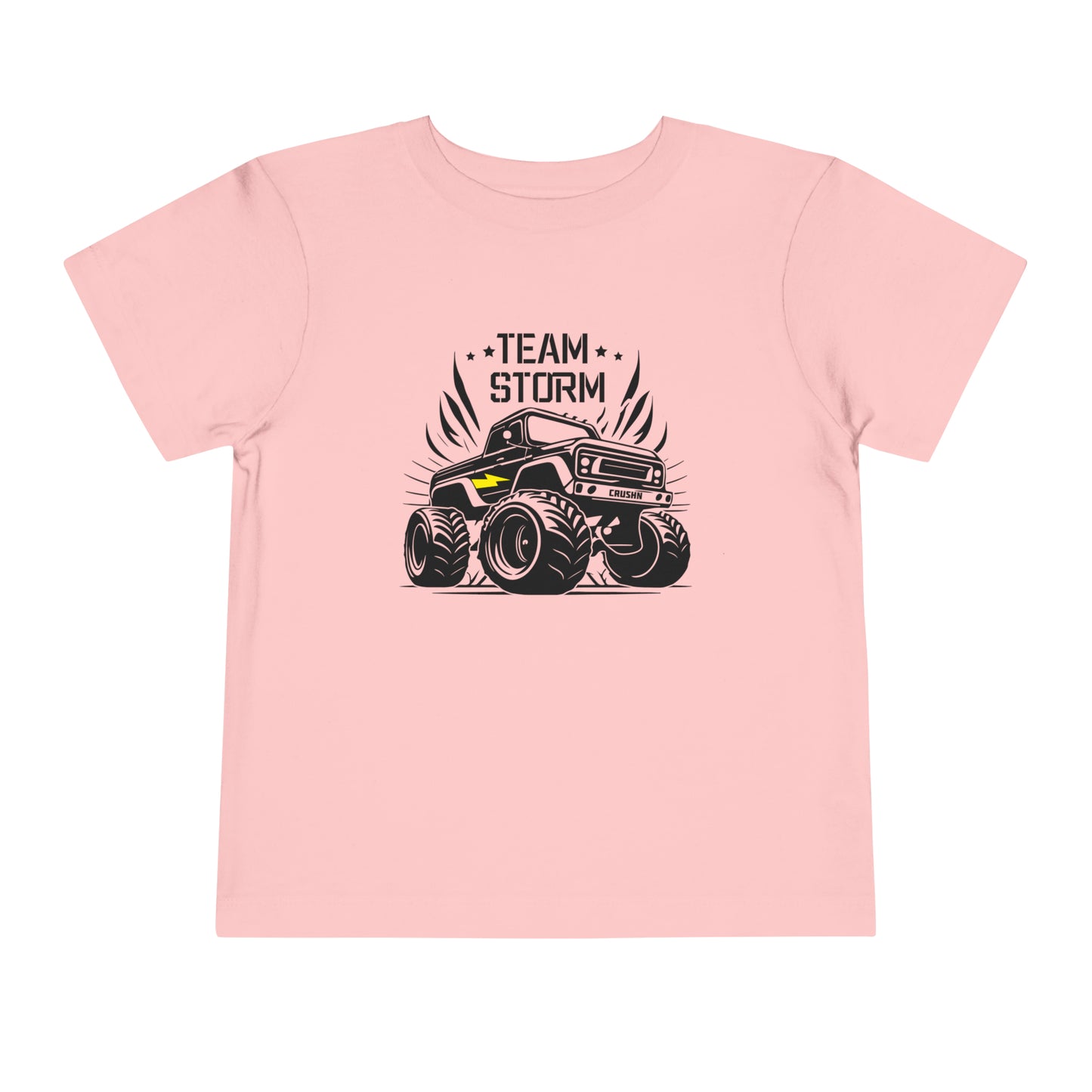 Toddler Team Storm Monster Truck Short Sleeve Tee