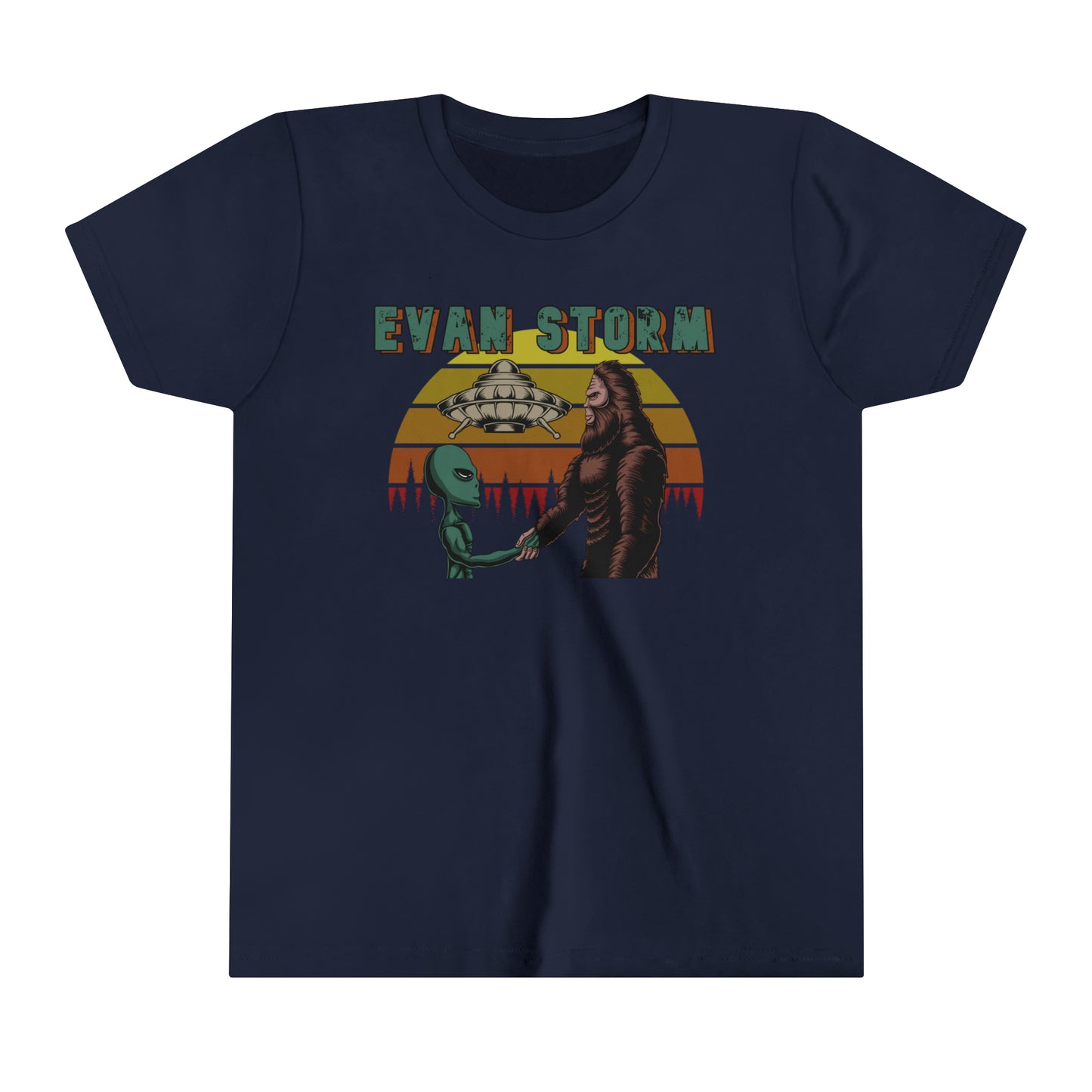 Youth Evan Storm UFO BIGfoot Teamwork Short Sleeve Tee