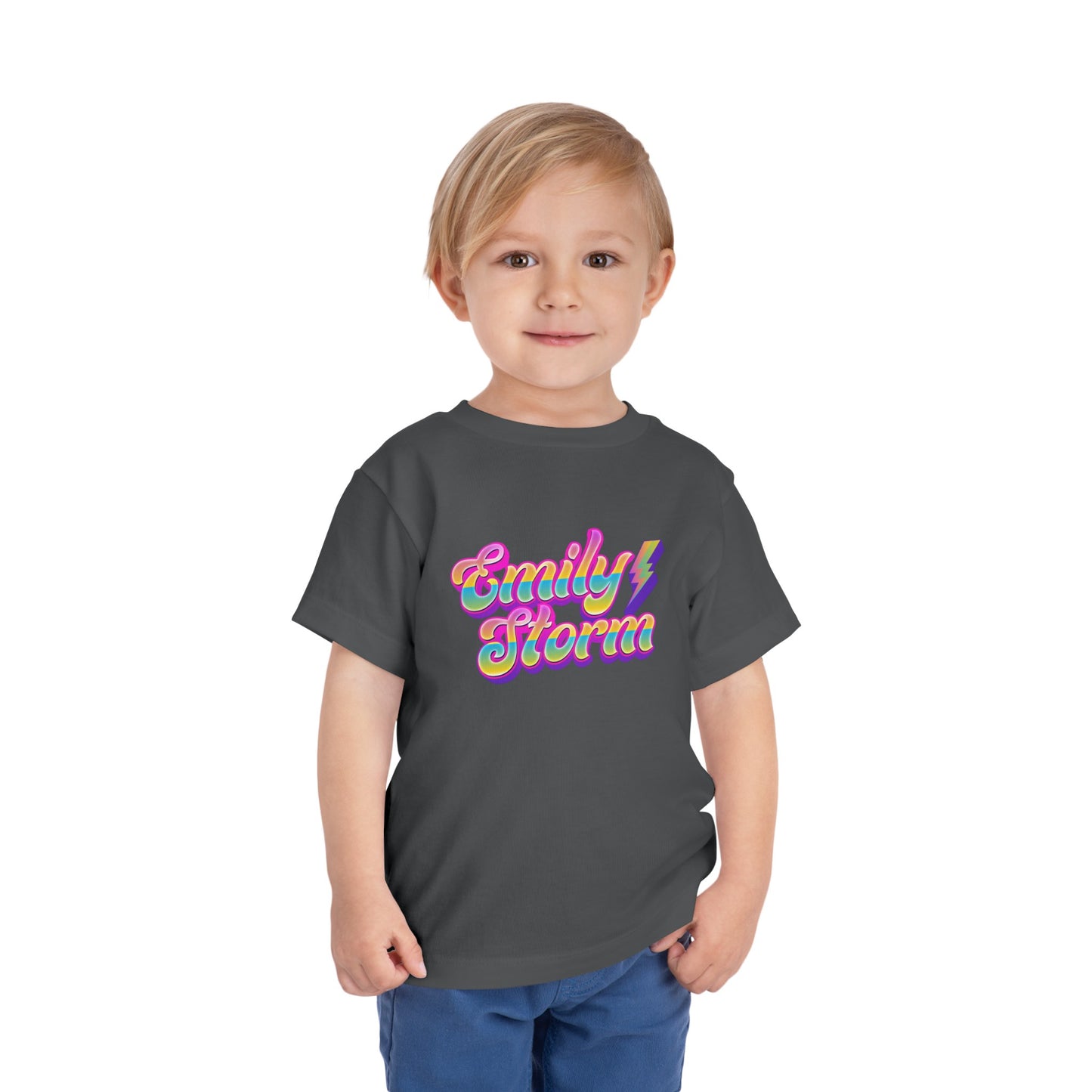 Emily Storm Logo Toddler Short Sleeve Tee