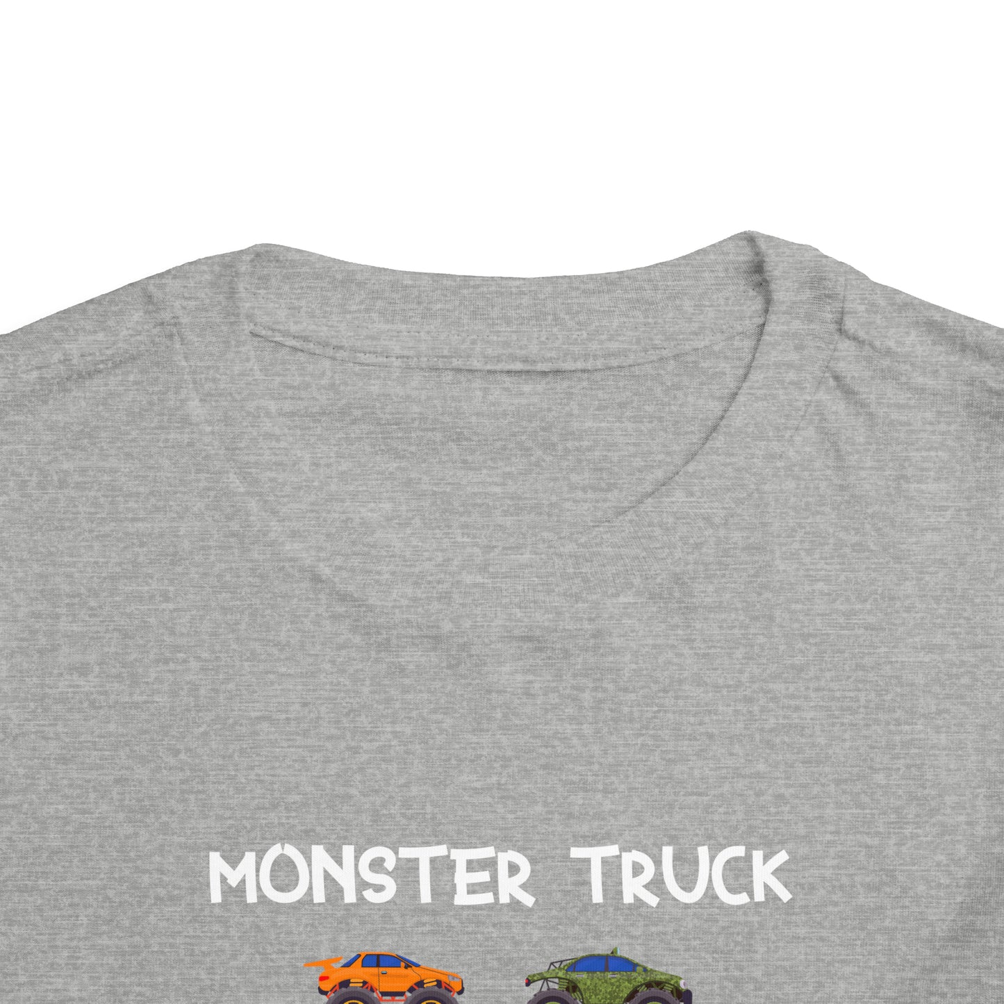 Toddler Short Sleeve Evan Storm Monster Truck Expert Tee