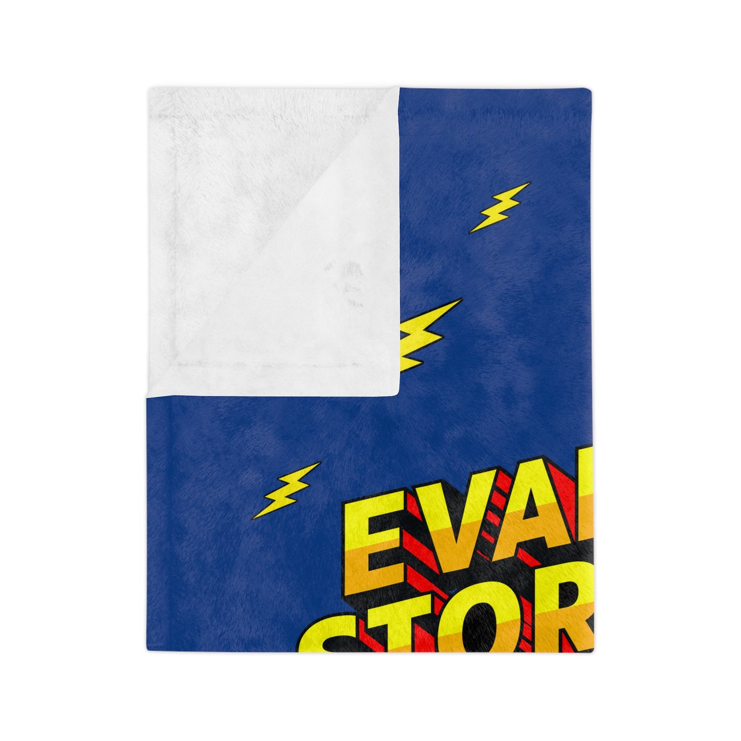 Evan Storm Velveteen Microfiber Blanket
