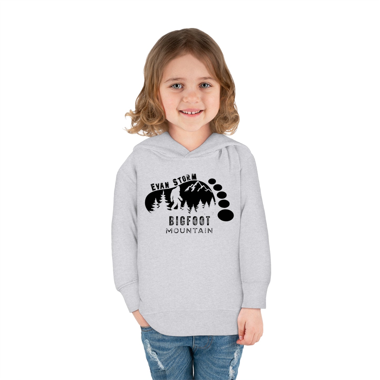 Toddler Bigfoot Mountain Pullover Fleece Hoodie