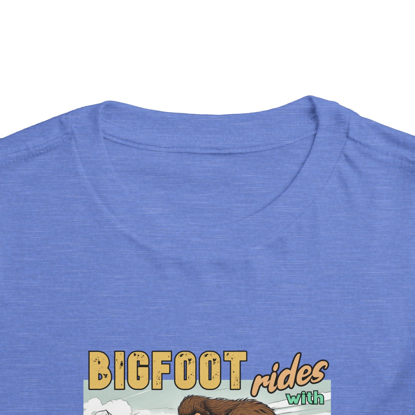 Toddler Short Sleeve Bigfoot Rides with Evan Storm Tee