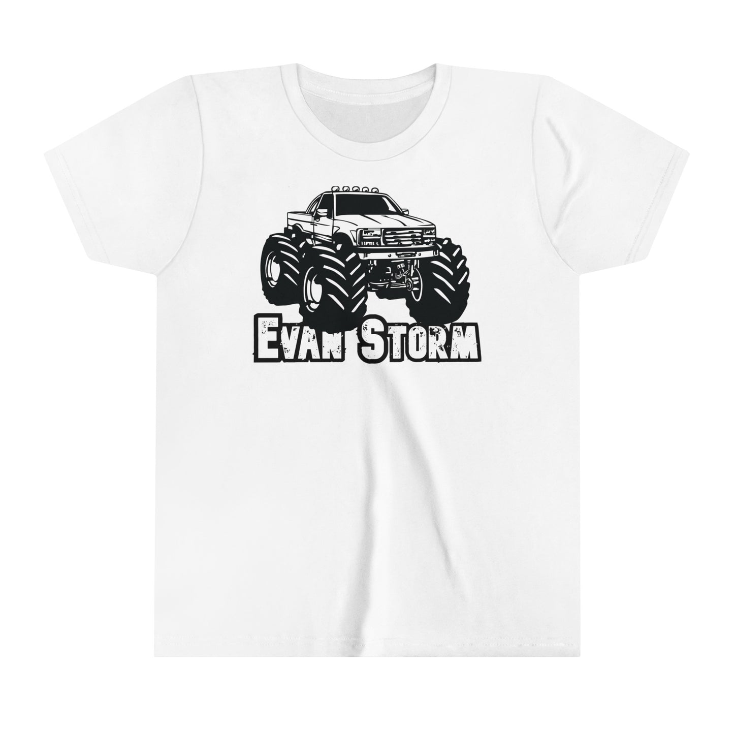 Youth Evan Storm Vintage Monster Truck Short Sleeve Tee