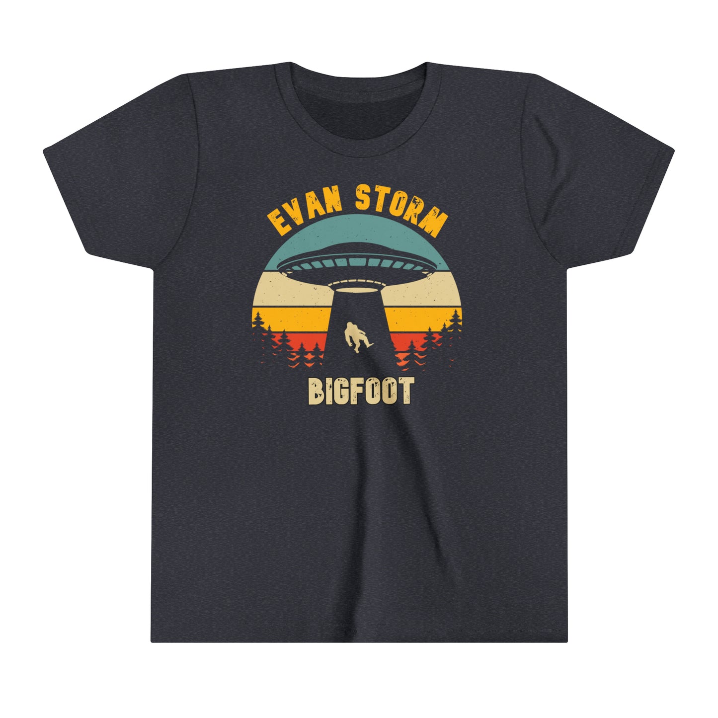 Youth Bigfoot UFO Short Sleeve Tee