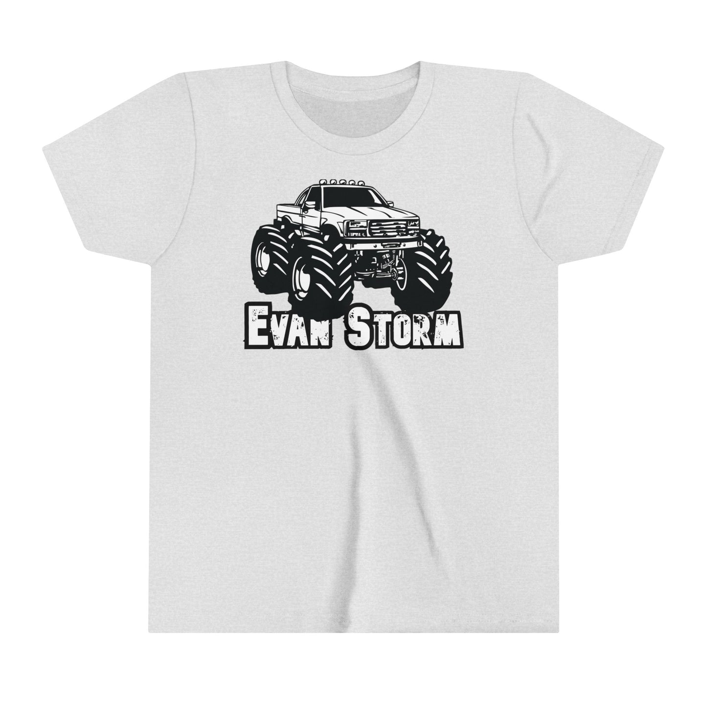 Youth Evan Storm Vintage Monster Truck Short Sleeve Tee