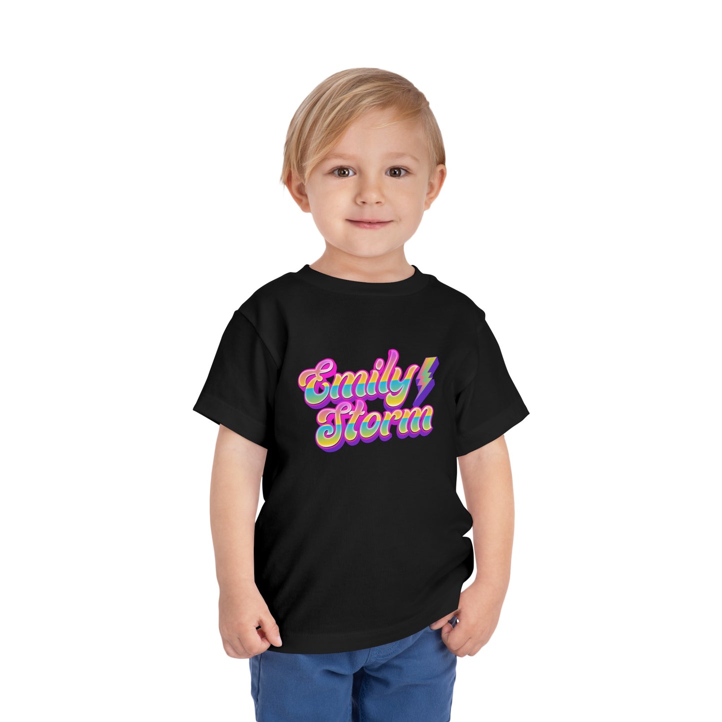 Emily Storm Logo Toddler Short Sleeve Tee