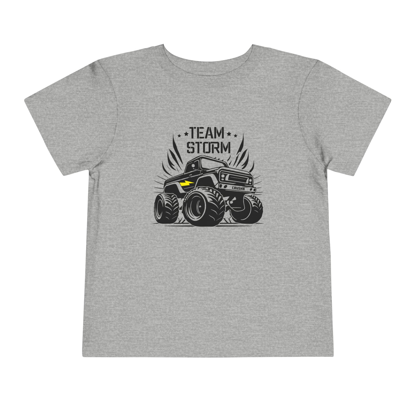 Toddler Team Storm Monster Truck Short Sleeve Tee