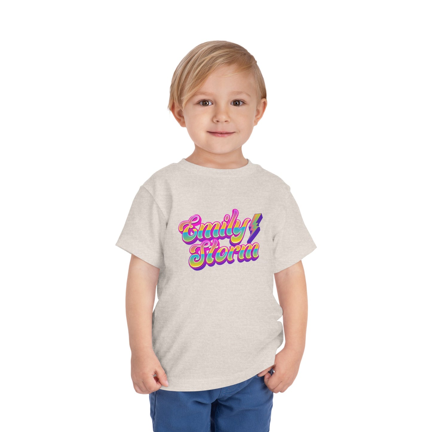 Emily Storm Logo Toddler Short Sleeve Tee