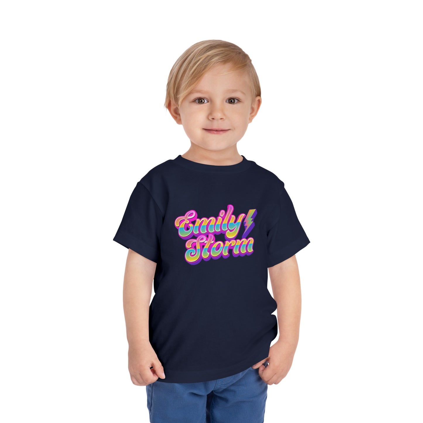 Emily Storm Logo Toddler Short Sleeve Tee