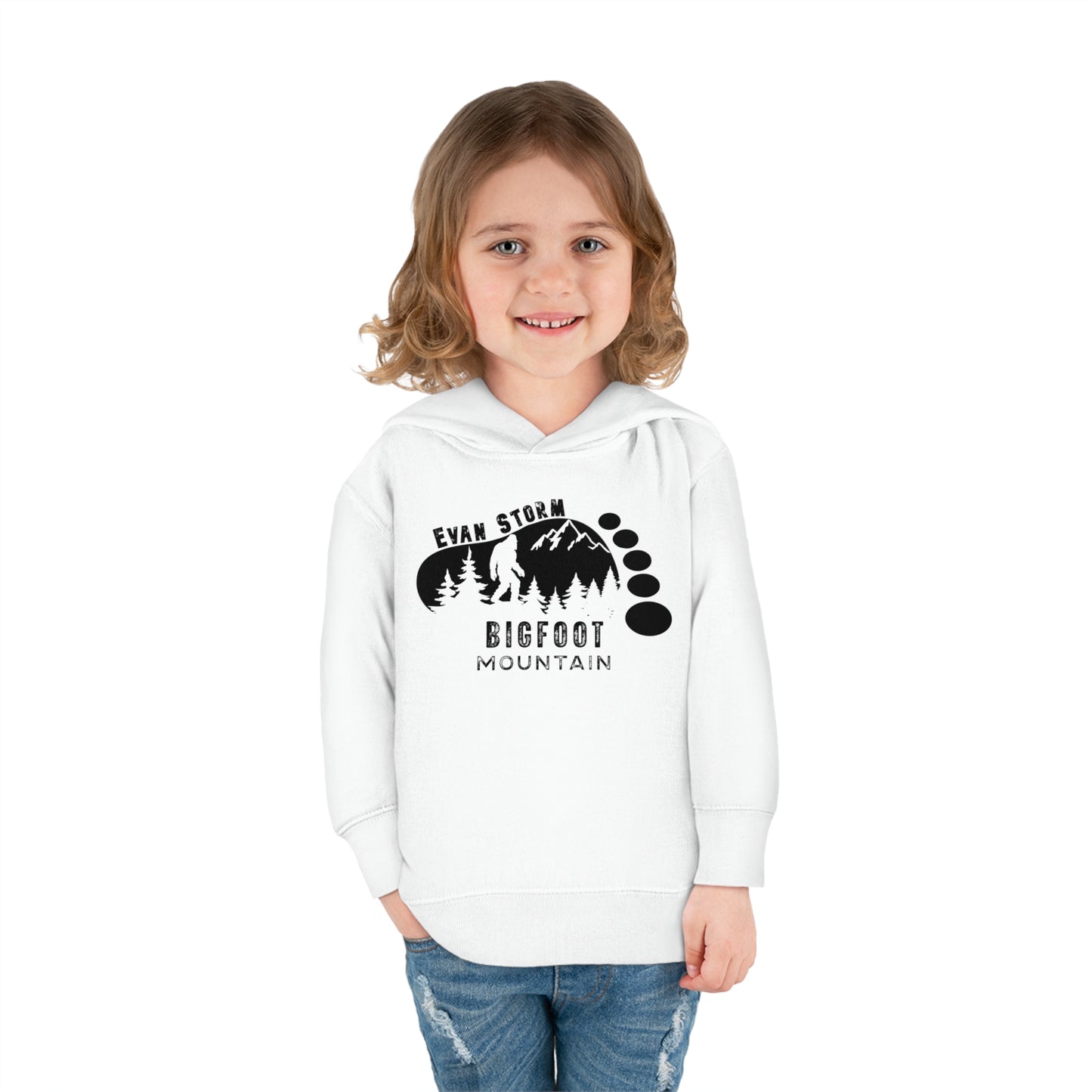 Toddler Bigfoot Mountain Pullover Fleece Hoodie