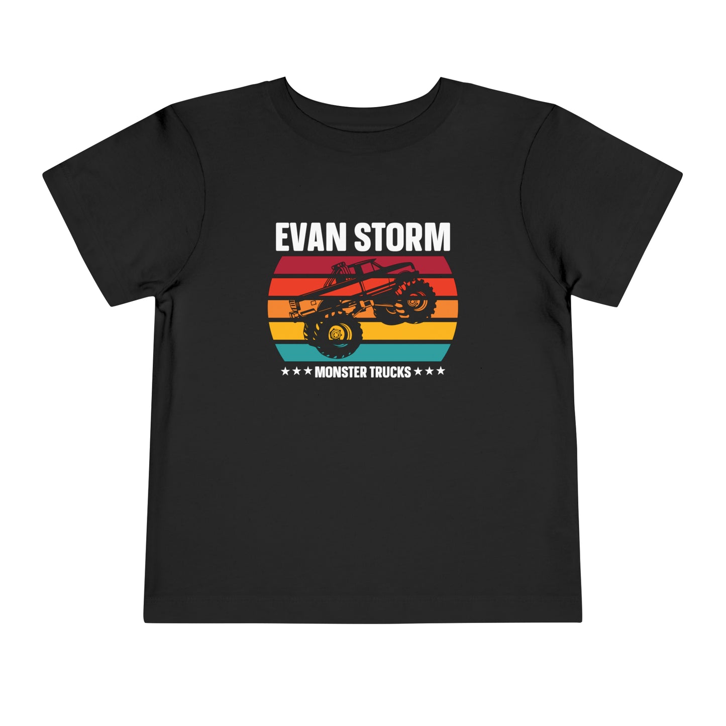 Toddler Evan Storm Sunset Short Sleeve Tee