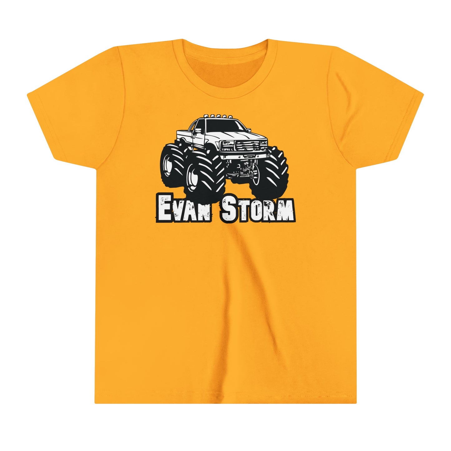 Youth Evan Storm Vintage Monster Truck Short Sleeve Tee