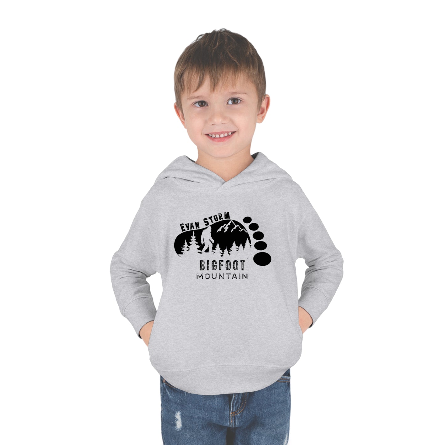 Toddler Bigfoot Mountain Pullover Fleece Hoodie