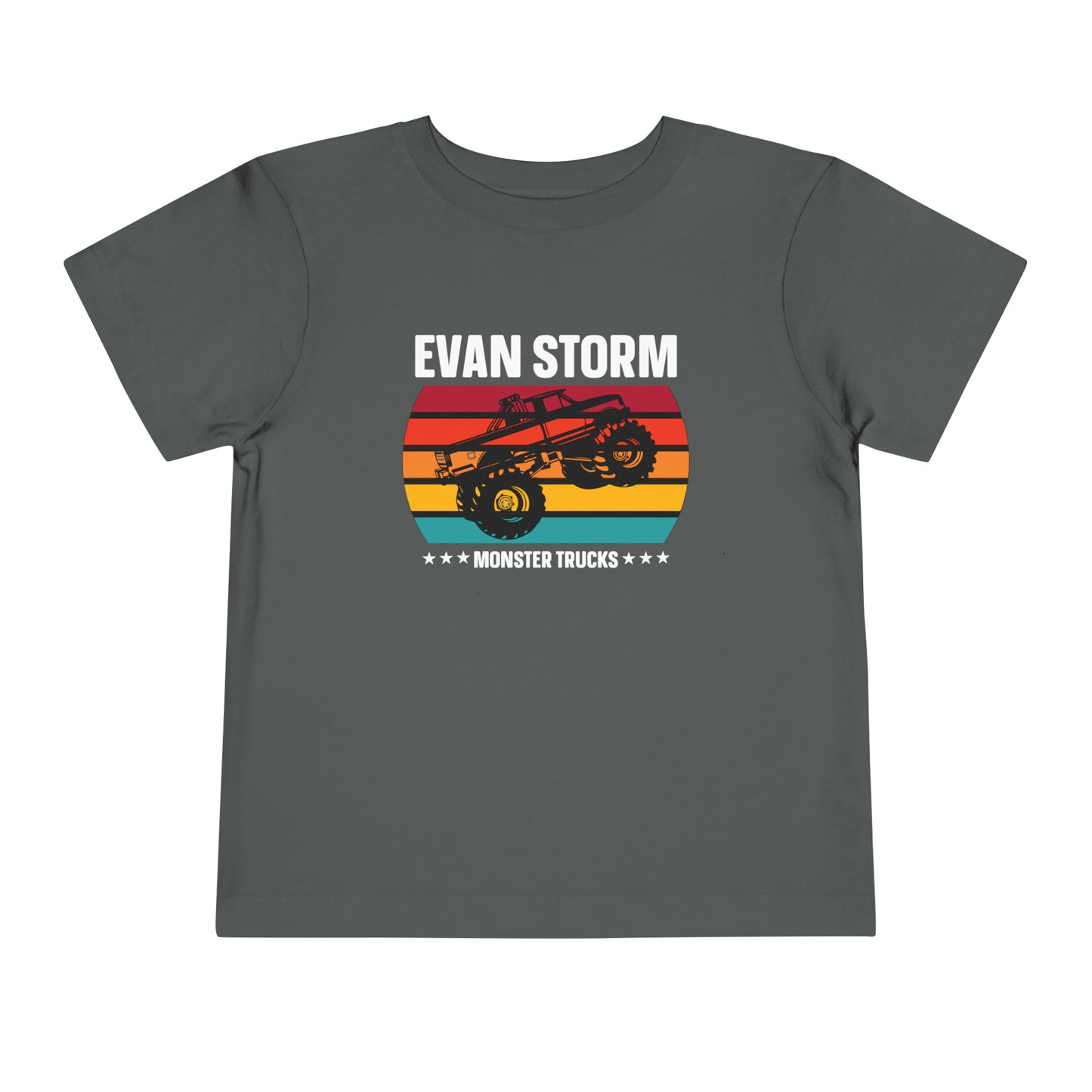 Toddler Evan Storm Sunset Short Sleeve Tee