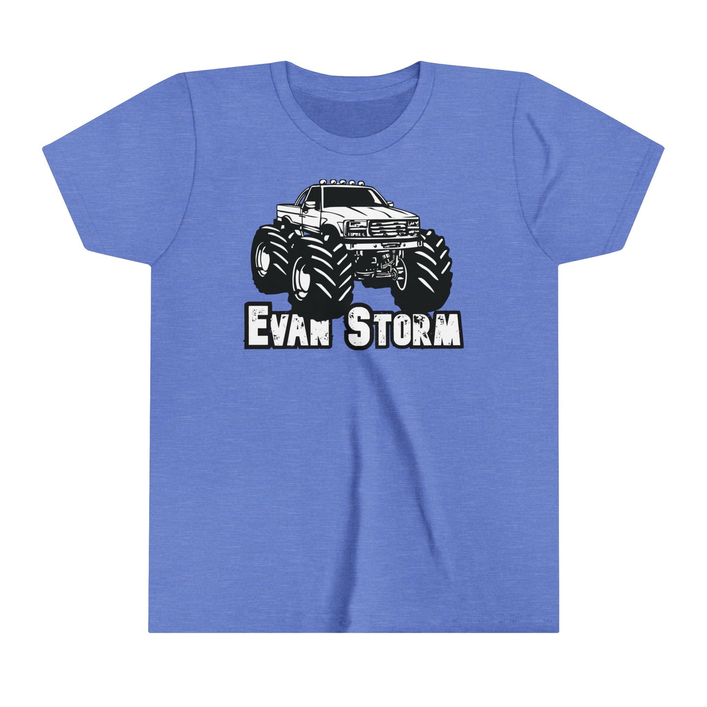 Youth Evan Storm Vintage Monster Truck Short Sleeve Tee