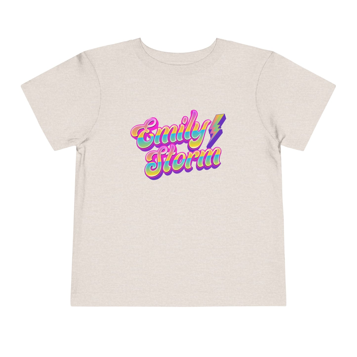 Emily Storm Logo Toddler Short Sleeve Tee