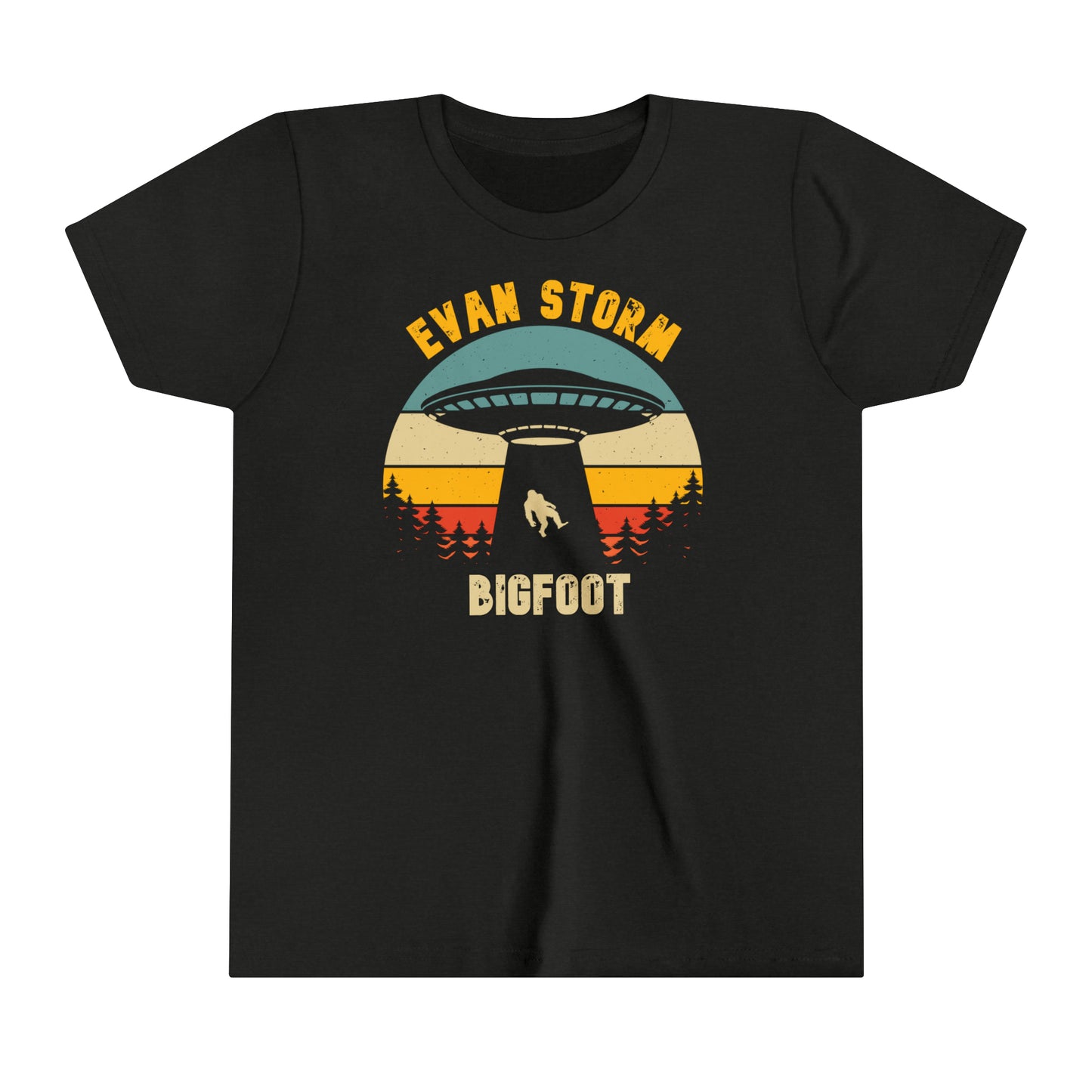 Youth Bigfoot UFO Short Sleeve Tee