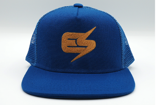 Youth Evan Storm Trucker Snapback Blue Hat