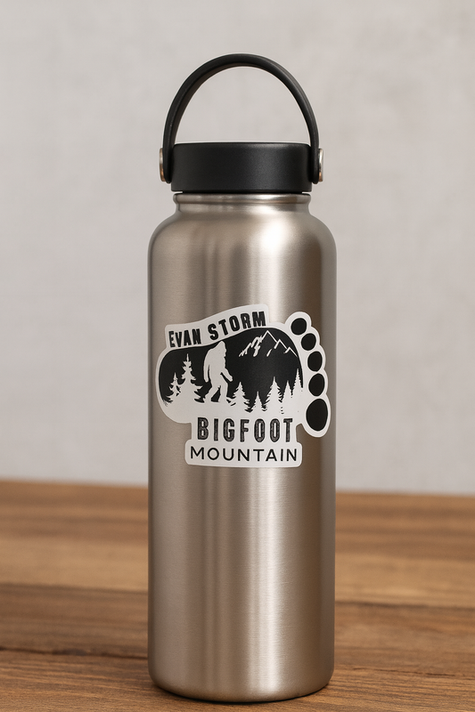 Sticker: Evan Storm Bigfoot Mountain (1 Piece)