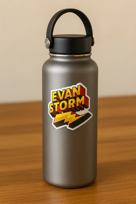 Sticker Evan Storm Logo (1 Piece)
