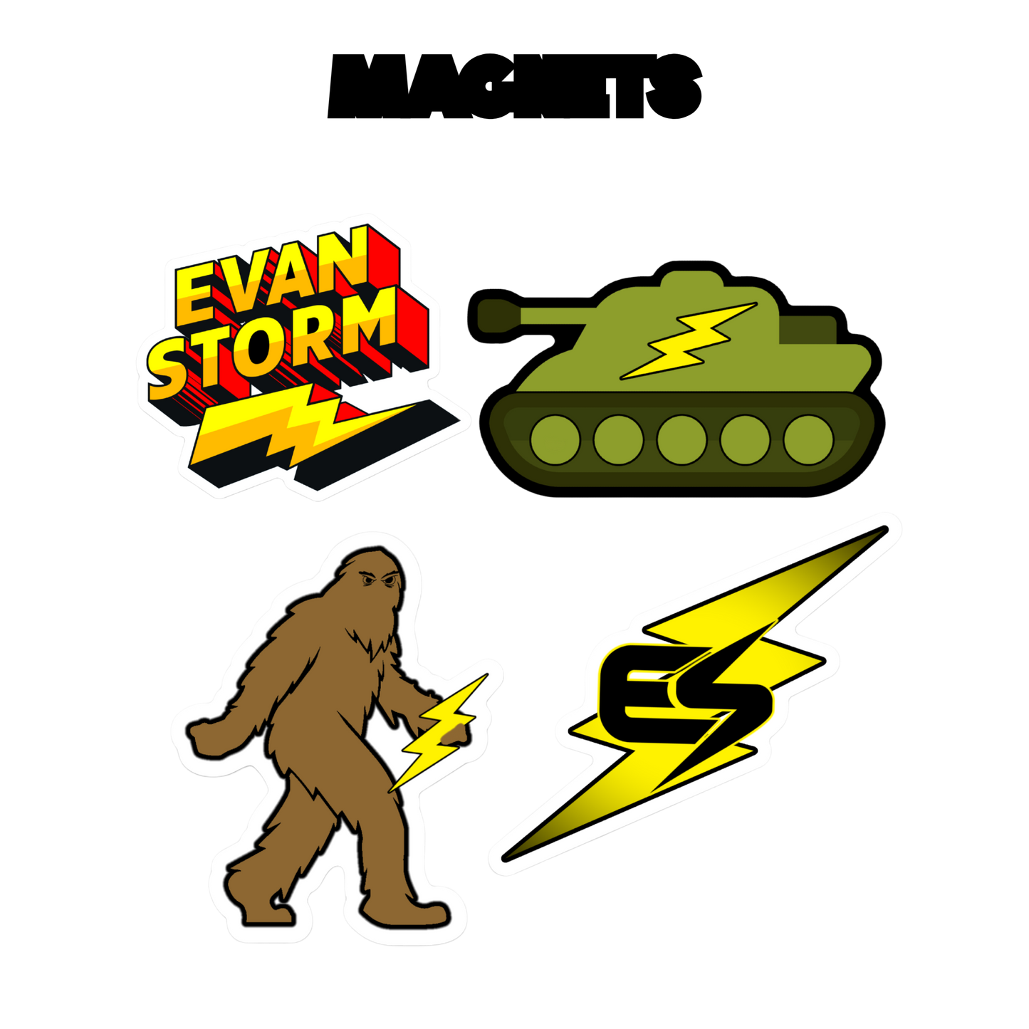 Evan Storm Flexible Magnet Bundle (4 Pieces)